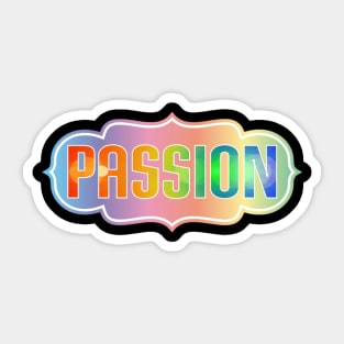 Passion Sticker